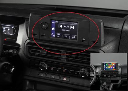 Imagem de Kit Multimídia Scudo Jumpy Expert 2025 / 2026 Android 9 Pol 2/32Gb Carplay - Vision 8990CP