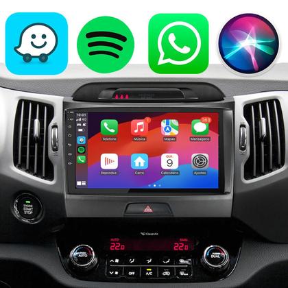 Imagem de Kit Multimídia Sportage 2011-2016 9 Polegadas CarPlay Android