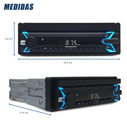 Imagem de Kit Multimídia Tela Retrátil + Câmera Ré + Sensor Ré Preto Etios 2013 2014 2015 2016 Android Auto