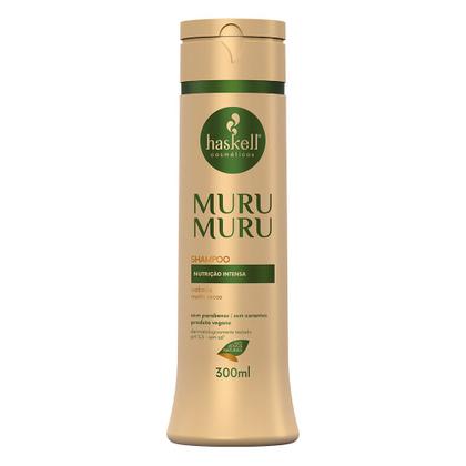 Imagem de Kit Murumuru Haskell Shampoo e Condicionador 300ml + Leave In Polpa em Creme 150g