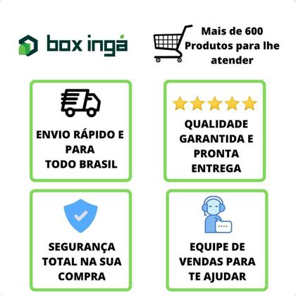 Imagem de Kit Musculação com Suporte + 50 Kg de Anilhas Emborrachadas com Barras