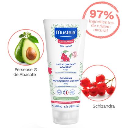 Imagem de Kit Mustela Bebê com Gel Lavante Cabelo e Corpo e Hidratante Corporal Pele Muito Sensível