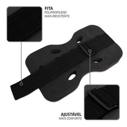 Imagem de Kit Muvin com Caneleira Hidroginástica 2kg a 3kg + Cinto Flutuante - Fechamento em Fecho de Contato