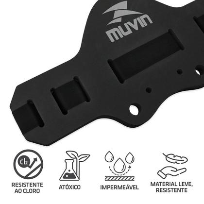 Imagem de Kit Muvin com Caneleira Hidroginástica 2kg a 3kg + Cinto Flutuante - Fechamento em Fecho de Contato