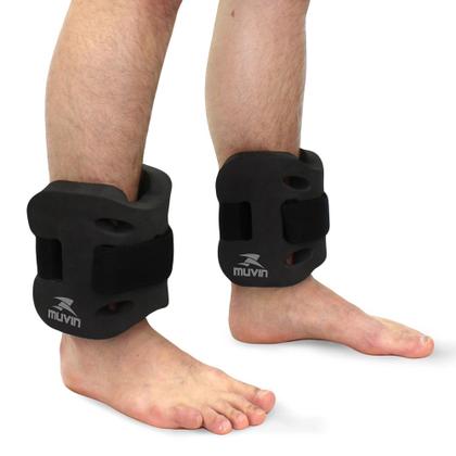 Imagem de Kit Muvin com Caneleira Hidroginástica 2kg a 3kg + Cinto Flutuante - Fechamento em Fecho de Contato