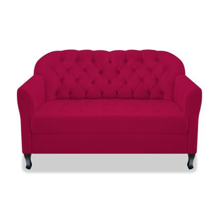 Imagem de Kit Namoradeira e 02 Poltrona Julia A02 Suede - Doce Sonho Móveis