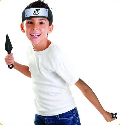 Imagem de Kit Naruto - Kunai + Shuriken + Bandana