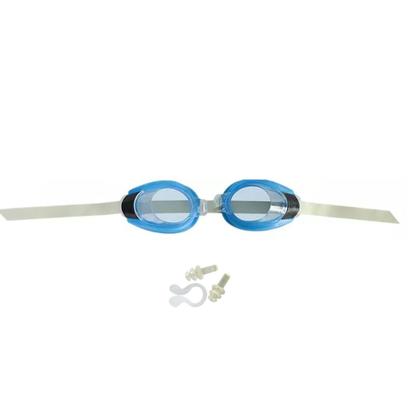 Imagem de Kit Natação Óculos C/ Touca E Protetores Juvenil Com Super Vedação E Proteção UV - Funs