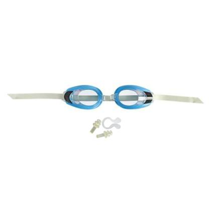 Imagem de Kit Natação Óculos C/ Touca E Protetores Juvenil Com Super Vedação E Proteção UV - Funs