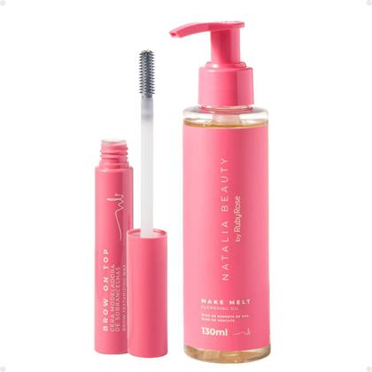 Imagem de Kit Natalia Beauty by Ruby Rose: Cleansing Oil e Cera Brow On Top