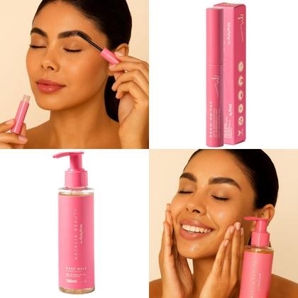 Imagem de Kit Natalia Beauty by Ruby Rose: Cleansing Oil e Cera Brow On Top