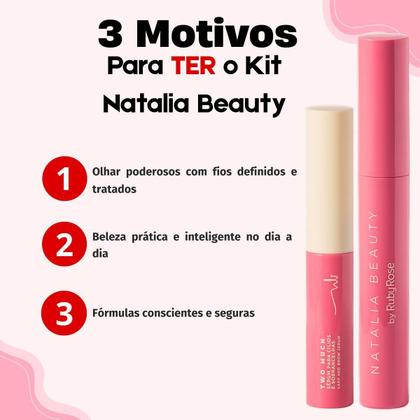 Imagem de Kit Natalia Beauty by Ruby Rose: Gel Brow Boss e Sérum Two Much