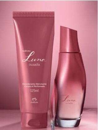 Imagem de Kit Natura Luna Ousadia: Colônia Feminina Chipre Frutal + Hidratante Vegano 48h