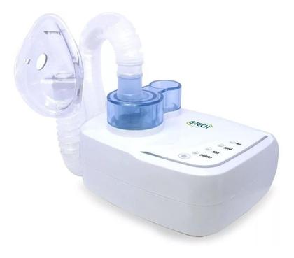 Imagem de Kit Nebulizador Inalador + Soro Fisiologico Incluso G-tech