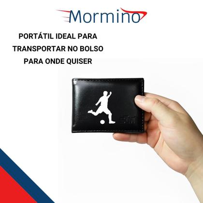 Imagem de Kit Nécessaire Preta Premium Com Carteira Executiva Futebol