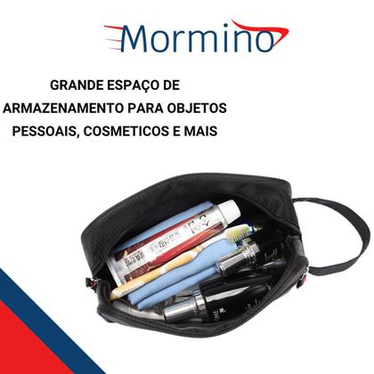 Imagem de Kit Nécessaire Preta Premium Com Carteira Executiva Futebol