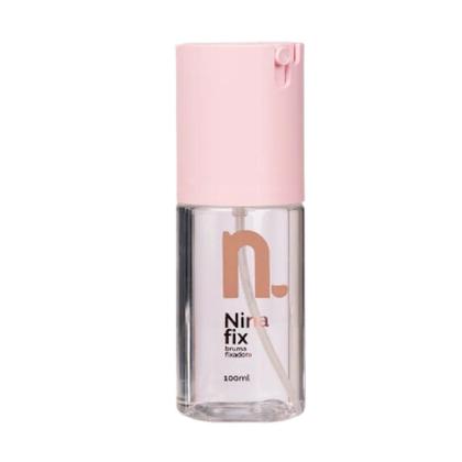 Imagem de Kit Nina Makeup Base Líquida Basic Cor1+Bruma Fixadora Fix