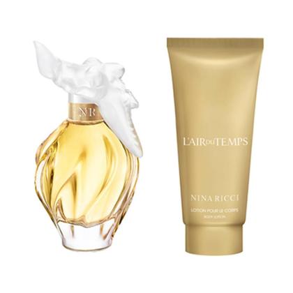 Imagem de Kit Nina Ricci L'air Du Temps EDT Perfume Feminino 50ml e Creme Corporal 75ml
