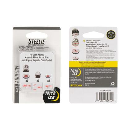 Imagem de Kit Nite Ize Steelie Universal Em Plástico Para Suportes