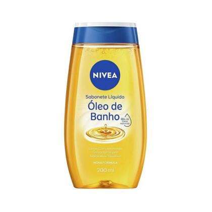 Imagem de Kit Nivea Corpo Sabonete Líquido Óleo Para Banho + Esfoliante Coporal
