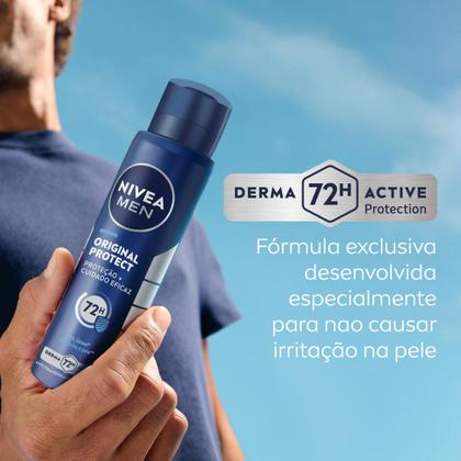 Imagem de Kit NIVEA MEN Desodorante Antitranspirante Aerossol Original Protect 150ml