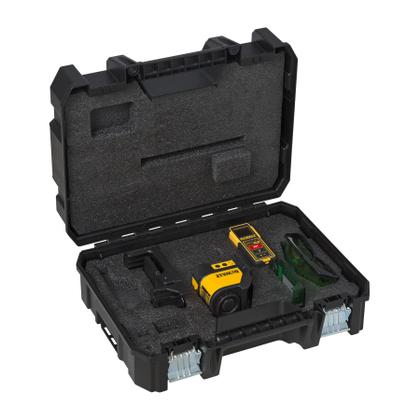 Imagem de Kit Nível Laser e Trena Dewalt Verde 30 metros DW0889CGXJ com Tripé