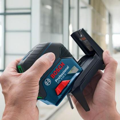 Imagem de Kit Nível Laser Linhas Verdes Bosch Gcl 2 15G 15m E Tripé