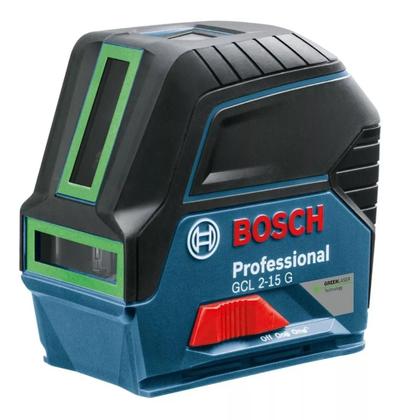 Imagem de Kit Nível Laser Linhas Verdes Bosch Gcl 2 15G 15m E Tripé