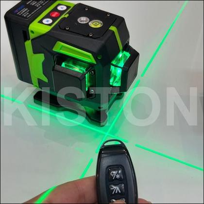 Imagem de Kit Nível Laser Profissional 3d 12 Linhas 30mts E Acessórios