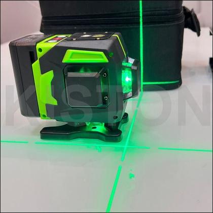 Imagem de Kit Nível Laser Profissional 3d 12 Linhas 30mts E Acessórios