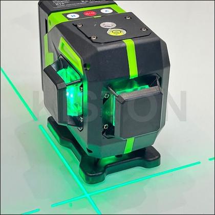 Imagem de Kit Nível Laser Profissional 3d 12 Linhas 30mts E Acessórios