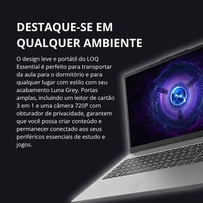 Imagem de Kit Notebook Gamer Lenovo Rtx3050 512gb 16gb Mouse E Mochila