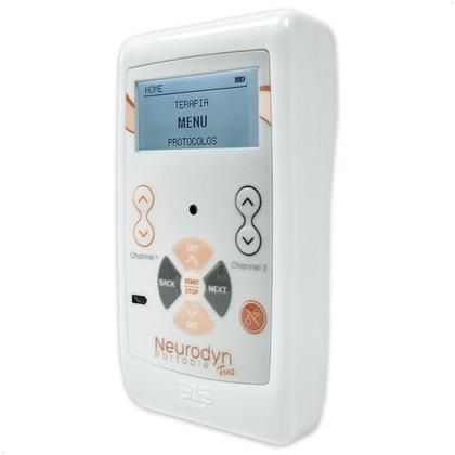 Imagem de Kit Novo Neurodyn Portable Tens + 12 Eletrodos e 1Kg Gel - Ibramed