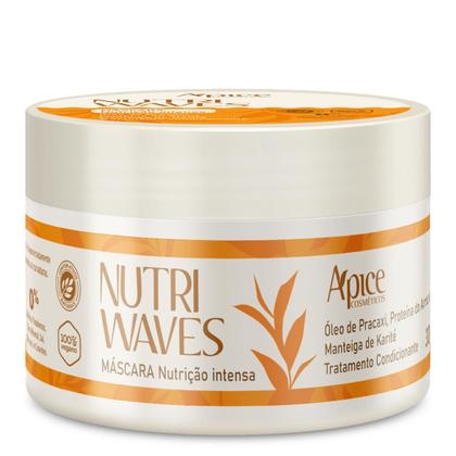 Imagem de Kit Nutri Waves Creme de Pentear, Shampoo, Gel, Máscara - Apice  Cachos Definidos, Hidratados e com Brilho