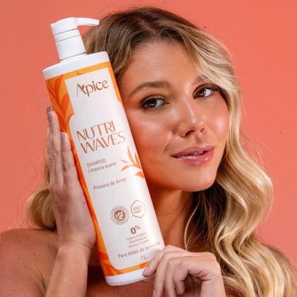 Imagem de Kit Nutri Waves Shampoo e Condicionador 1L Apse