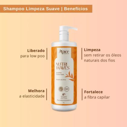 Imagem de Kit Nutri Waves Shampoo e Condicionador 1L Apse