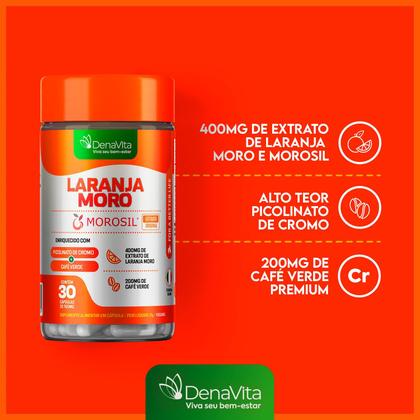 Imagem de Kit Nutrishape Extrato de Laranja Moro, Cromo e Café verde 3x1 + Colágeno Em Pó Verisol 3x1 - Denavita