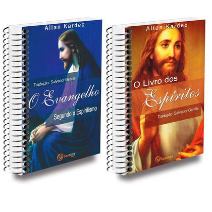 Imagem de Kit O Evangelho Segundo o Espiritismo + O Livro dos Espíritos em Espiral