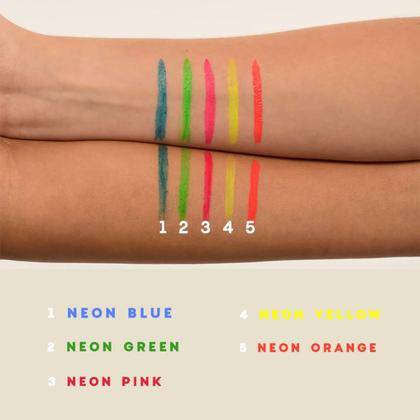 Imagem de Kit Océane 4you Neon Yellow Blue Pink Green Orange - Caneta Delineadora (5 produtos)