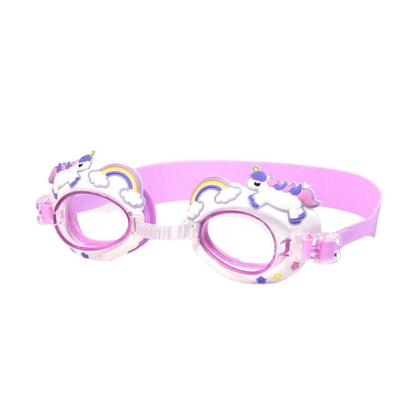 Imagem de Kit Oculos Touca e Estojo de Natação Infantil Unicórnio