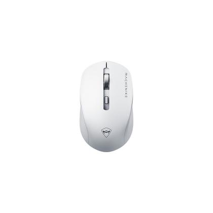 Imagem de Kit Office Sem Fio Machenike Teclado K120, Mouse M610, 1600 DPI, 5 Botões, Branco - JJ02GM00J