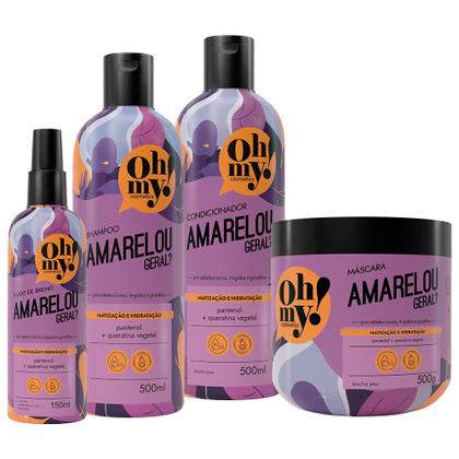 Imagem de Kit Oh My Amarelou Geral 500ml 4 Itens