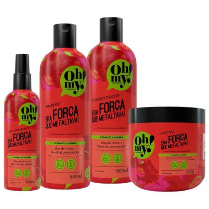 Imagem de Kit Oh My Era Força Que Me Faltava 500ml 4 Itens