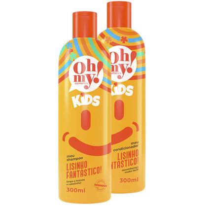 Imagem de Kit Oh My! Kids Lisinho Fantástico! Shampoo e Cond 300ml