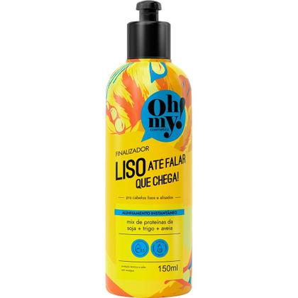 Imagem de Kit Oh My Liso Até Falar Que Chega 300ml 4 Itens