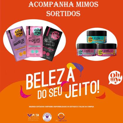 Imagem de Kit Oh My Shampoo Cond Vem de Glicólico! 300ml