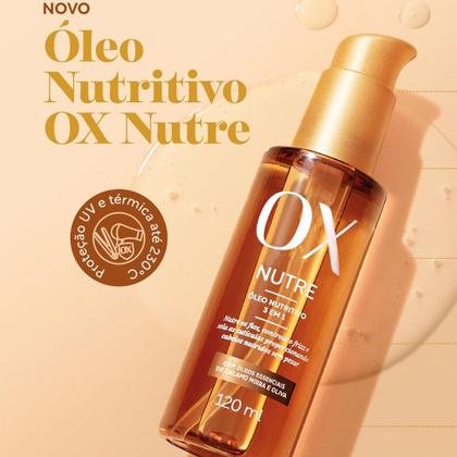 Imagem de Kit Óleo Capilar Nutritivo OX Nutre 3 Em 1 120ml - 2 Unidades