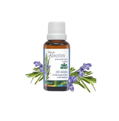 Imagem de Kit Óleo De Alecrim Pronto Para Pele E Cabelo WNF 30ml 2uni