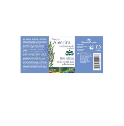 Imagem de Kit Óleo De Alecrim Pronto Para Pele E Cabelo WNF 30ml 2uni