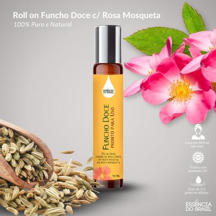 Imagem de Kit Óleo Essencial Funcho Doce + Pronto P/ Uso Roll On 10ml